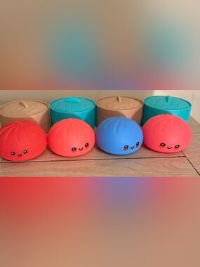 Dumpling Squishy Fidget toys (4)